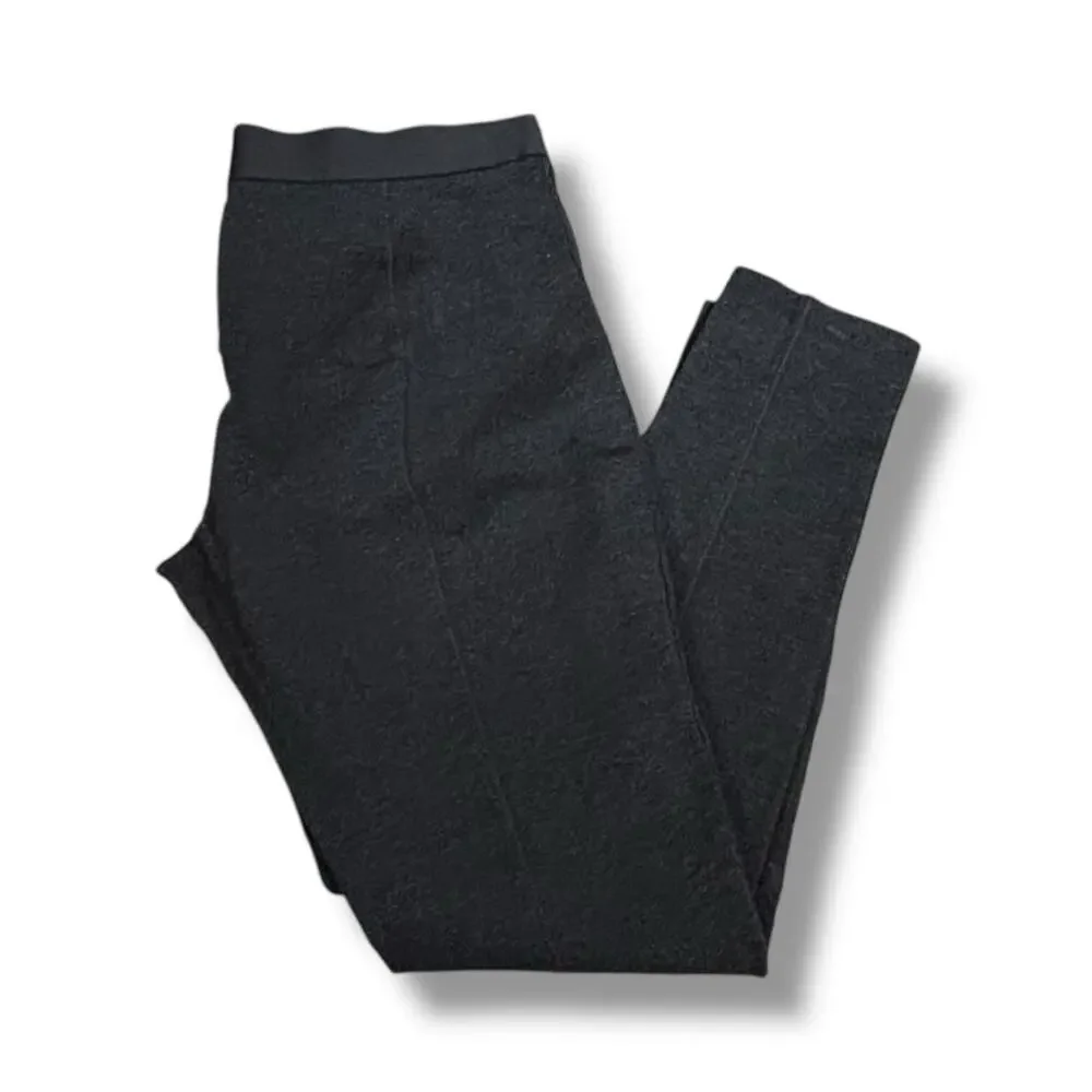 J Crew Pixie Pant Dark Gray Cropped Slim Pants Size 12R Back Zip Stretch Work 12